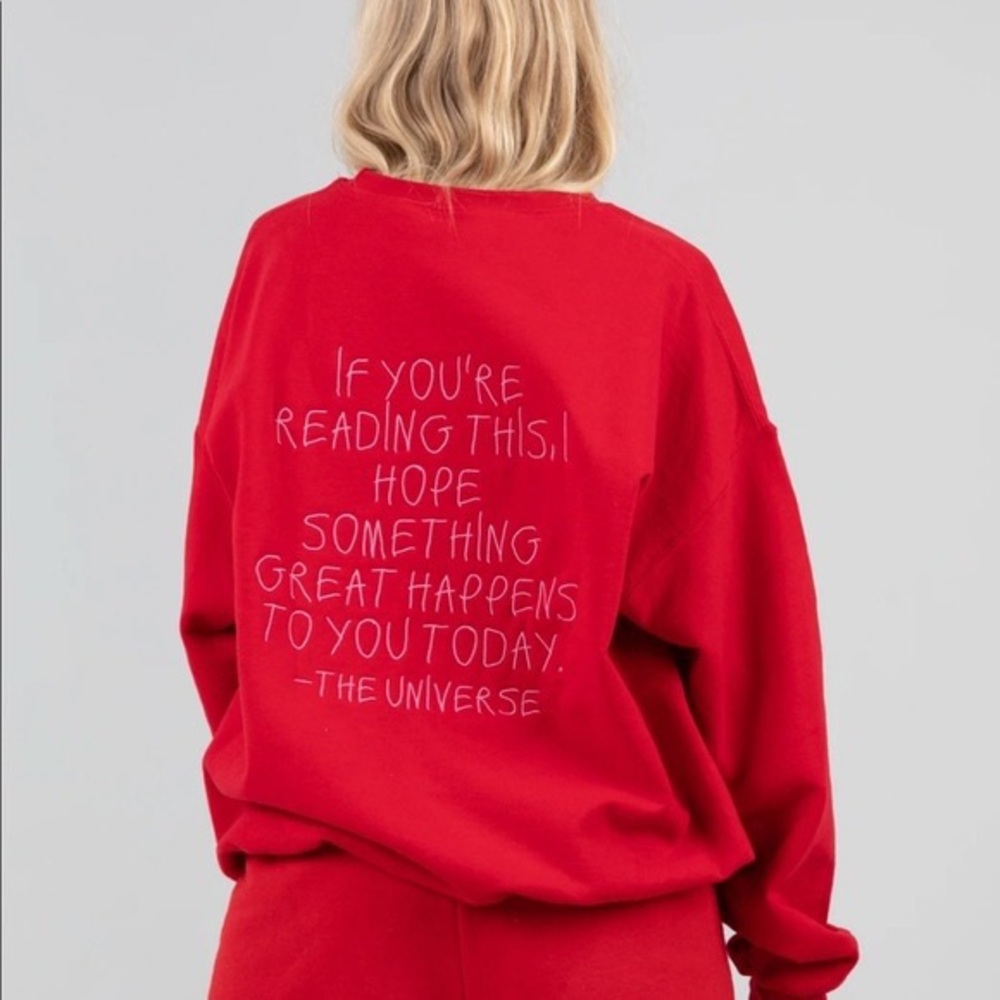 NWOT The Mayfair Group Universe Sweatshirt